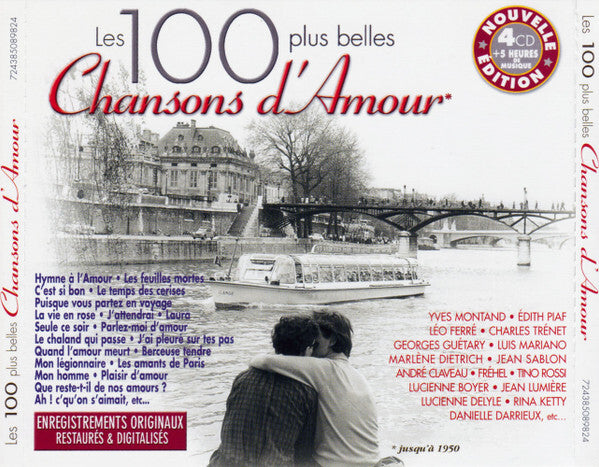 Livrenpoche : Collectif - Les 100 Plus Belles Chansons D'amour - Collectif - CD