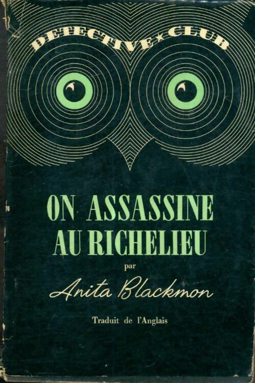 Livrenpoche : On assassine au Richelieu - Anita Blackmon - Livre