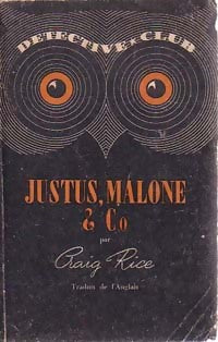 Livrenpoche : Justus, Malone & Co - Craig Rice - Livre