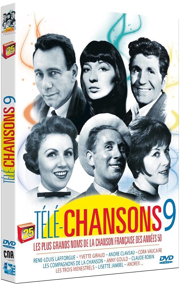 Livrenpoche : Télé 9 : Les Plus Grands Noms de la Chanson française des années 50 - XXX - DVD