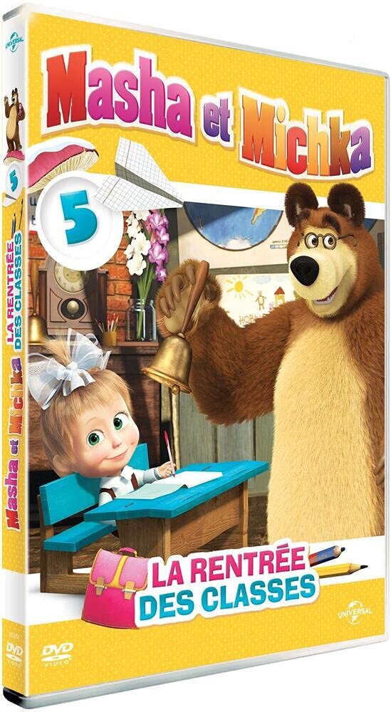 Livrenpoche : Masha et Michka-5-La rentrée des Classes - Oleg Kuzovkov - DVD
