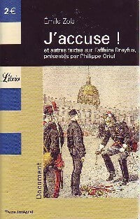 Livrenpoche : L'affaire Dreyfus, J'accuse et autres documents - Inconnu - Livre