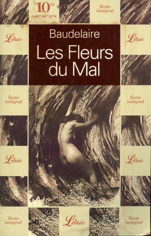 Les fleurs du mal - Charles Baudelaire -  Librio - Livre