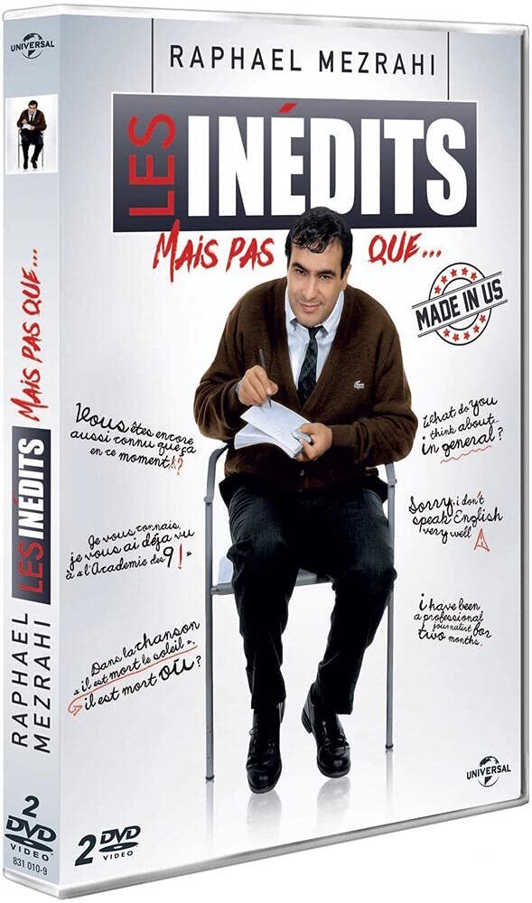 Livrenpoche : Raphaël Mezrahi-Les inédits mais Pas Que. - XXX - DVD