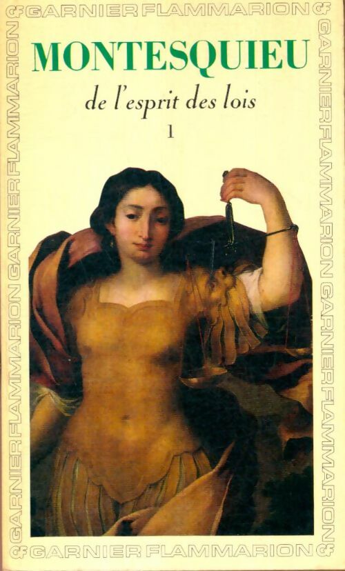 Livrenpoche : De l'esprit des lois Tome I - Charles De Montesquieu - Livre