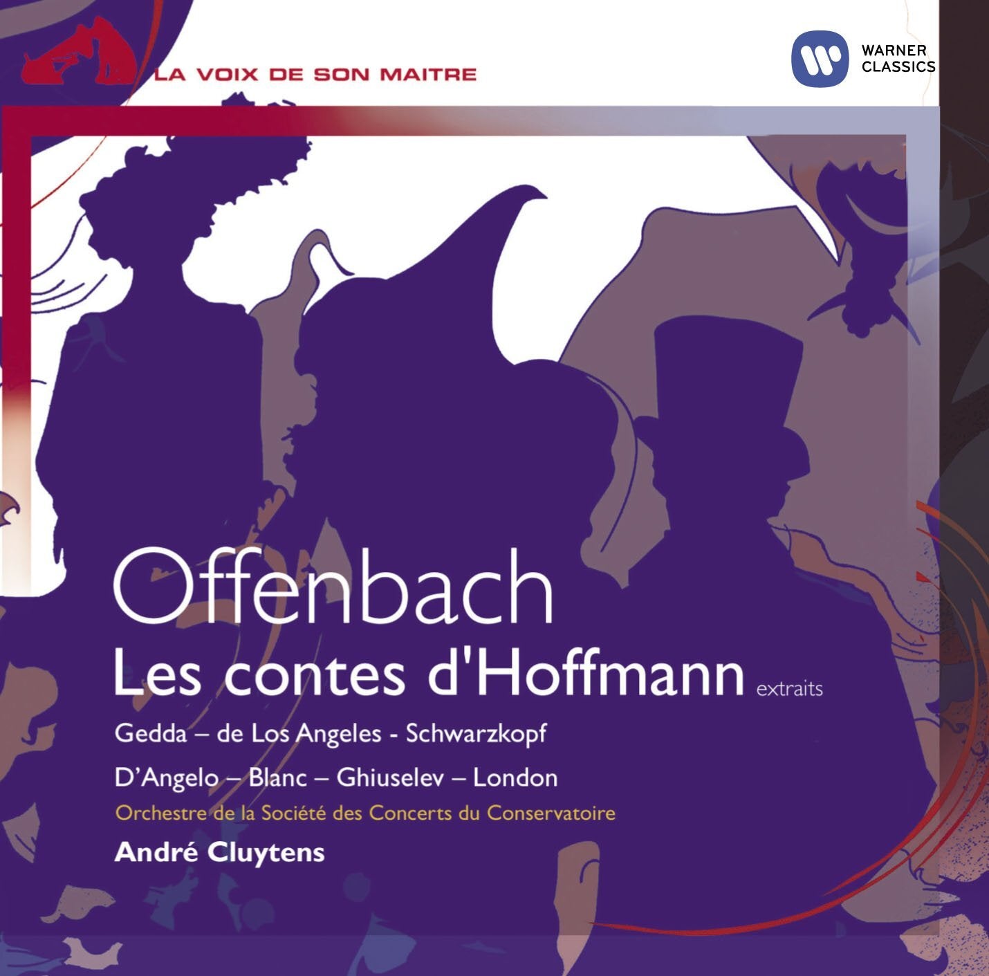 Livrenpoche : Contes D'hoffmann (E) - Gedda, D'angelo, Schwarzko - André Cluytens - CD
