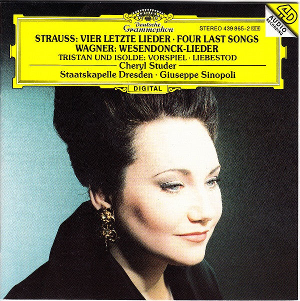 Livrenpoche : Strauss* · Wagner* - Cheryl Studer / Staatskapelle Dresden / Giuseppe Sinopoli - Vier Letzte Lieder · Wesendonck-Lieder · Tristan Und Isolde - Strauss · Wagner - CD