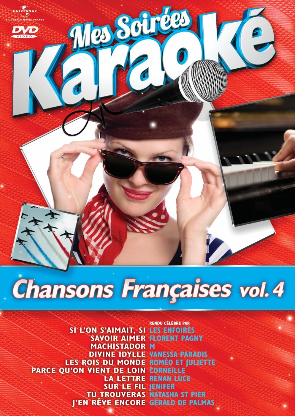 Mes soirées Karaoké Chansons françaises - volume 4 - Inconnu - DVD