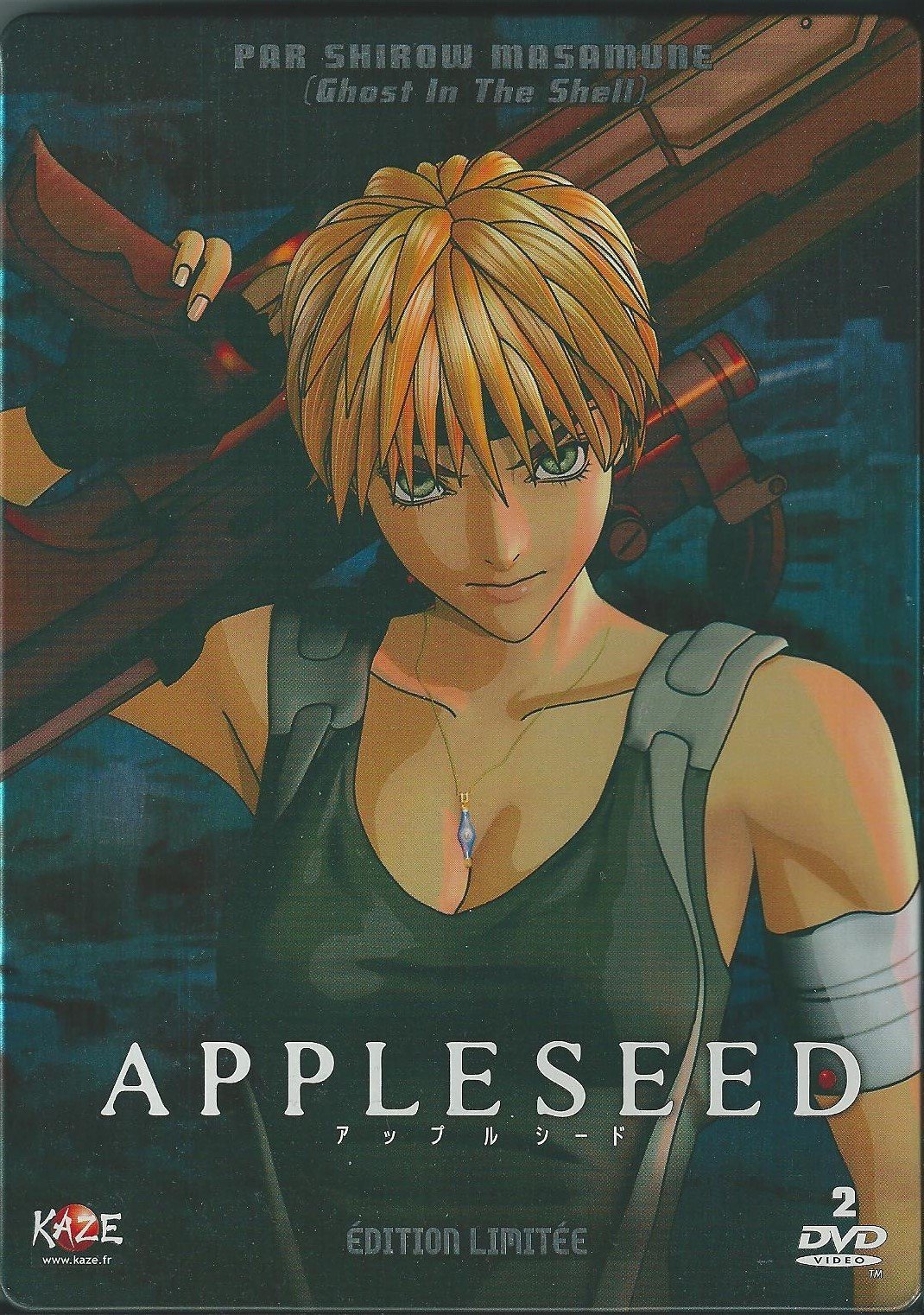 Appleseed (Édition Simple boîtier SteelBook-Facing Deunan) - Shinji Aramaki - DVD
