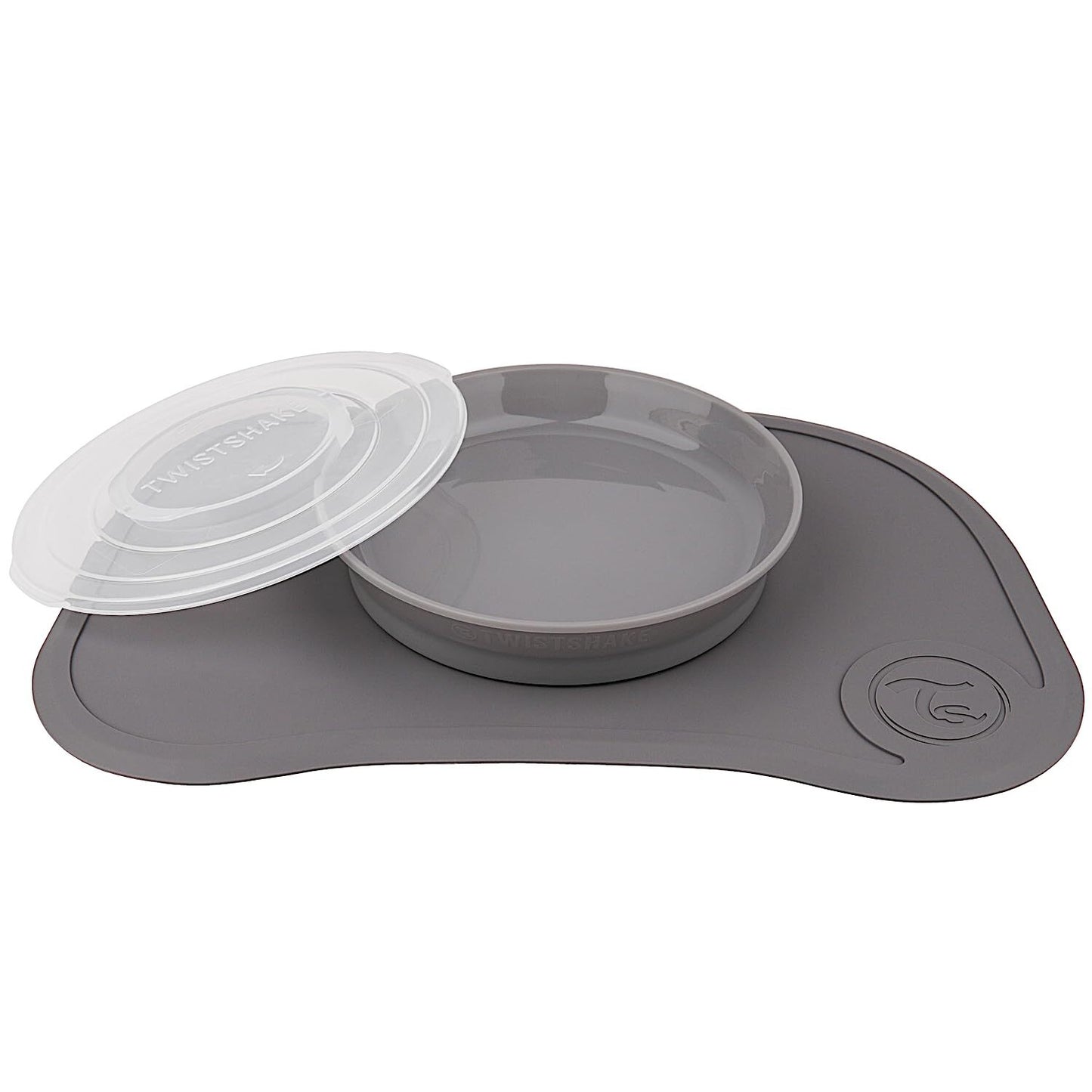 Assiette pour bébé gris Twistshake Click Mat Mini - - Divers