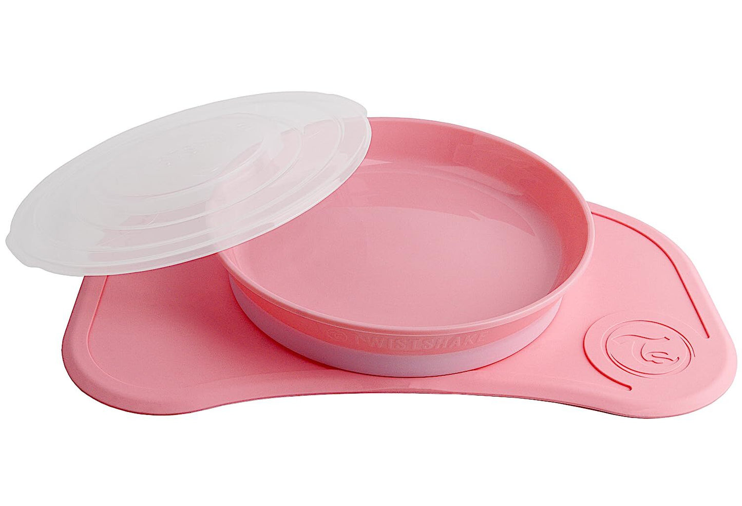 Assiette pour bébé rose Twistshake Click Mat Mini - - Divers
