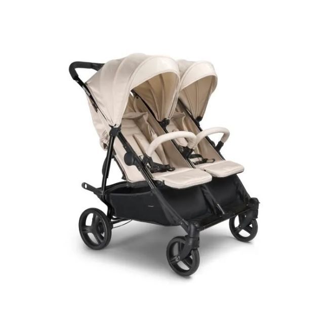 Poussette Double Pliable/Compacte TWISTSHAKE 0 à 22 kg ? Beige - - Divers