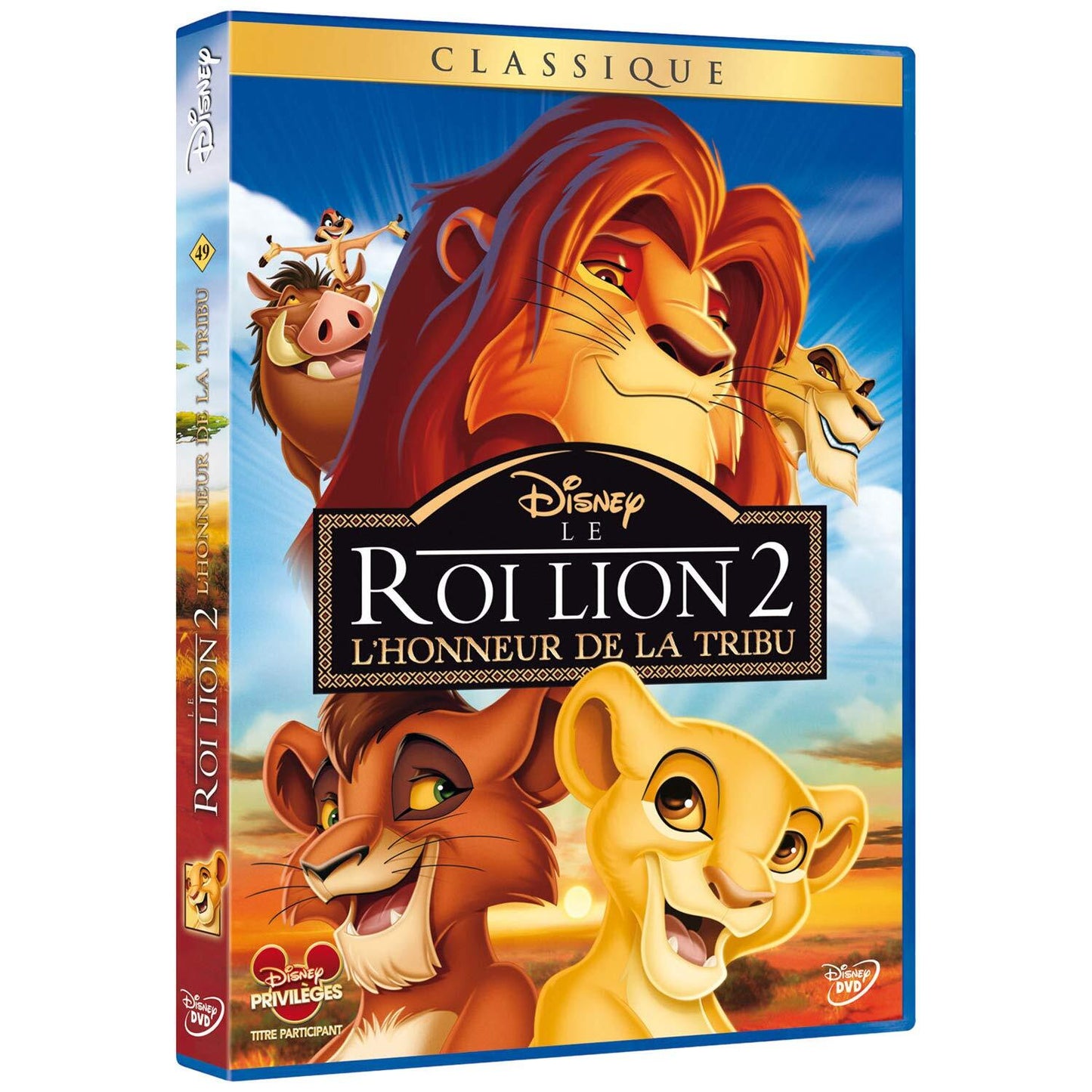 Le Roi Lion 2 - L'honneur de la tribu - Darrell Rooney - DVD