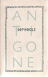 Livrenpoche : Antigone - Sophocle - Livre