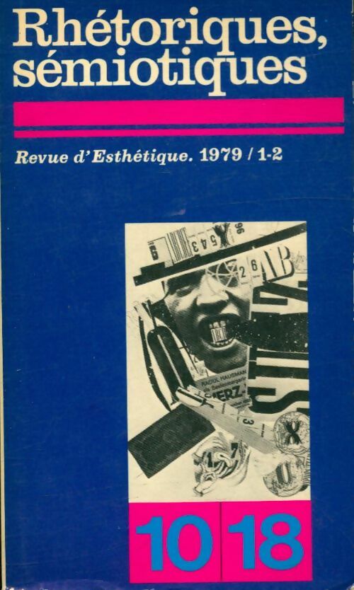 Livrenpoche : Rhétoriques sémiotiques - Collectif - Livre