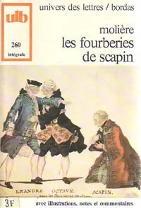 Livrenpoche : Les fourberies de Scapin - Molière - Livre
