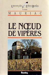 Le noeud de vipères - François Mauriac - Livre