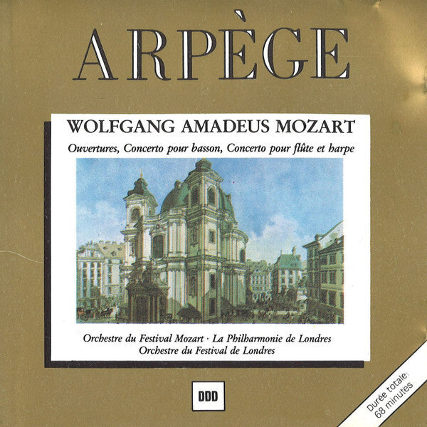 Wolfgang Amadeus Mozart - Ouvertures / Concerto Pour Basson / Concerto Pour Flûte Et Harpe - Wolfgang Amadeus Mozart - CD