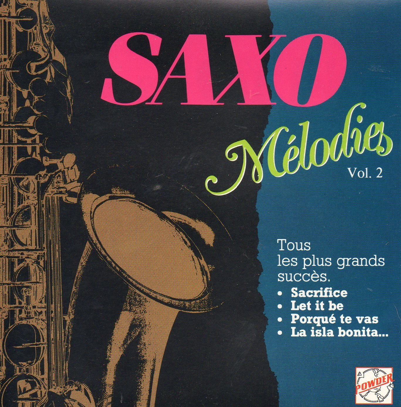 SAXO Mélodies 2 - - CD