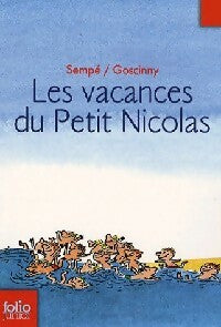 Les vacances du petit Nicolas - Sempé -  Folio Junior - Livre