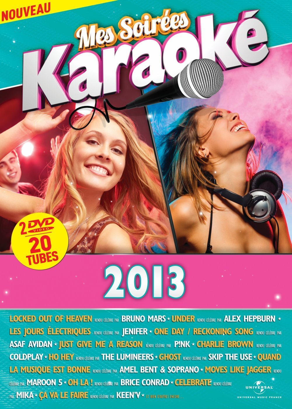 Mes soirées Karaoké 2013 - volumes 1 et 2 - XXX - DVD