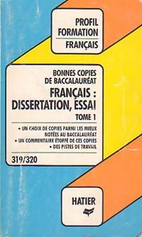 Livrenpoche : Bonnes copies : Dissertation, essai, Tome I - Desalmand-P+Geray-C - Livre