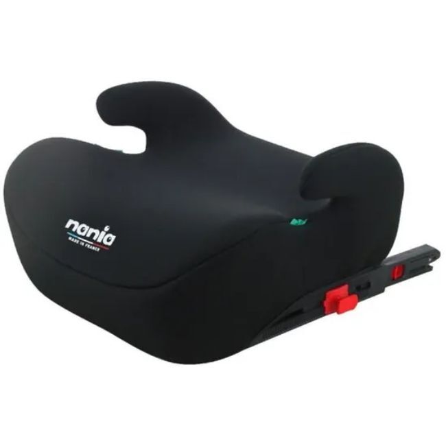 Siège auto réhausseur - NANIA - Bubblefix - Groupe 3 - Isofix - I-Size - 126-150 cm - Noir - - Divers