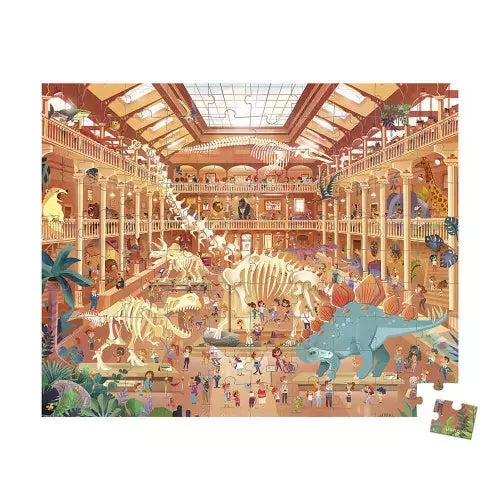 Puzzle enfant musée d'histoire naturelle 100 pièces - - jeuSociete