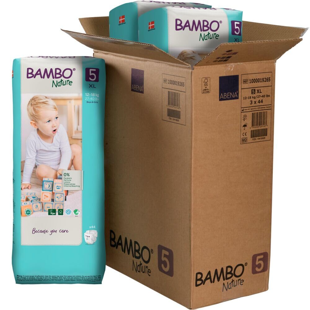 Bambo nature premium eco couches junior taille 5 - - Divers