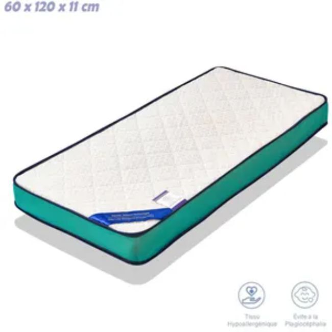 Matelas bébé 60x120 cm - - Divers
