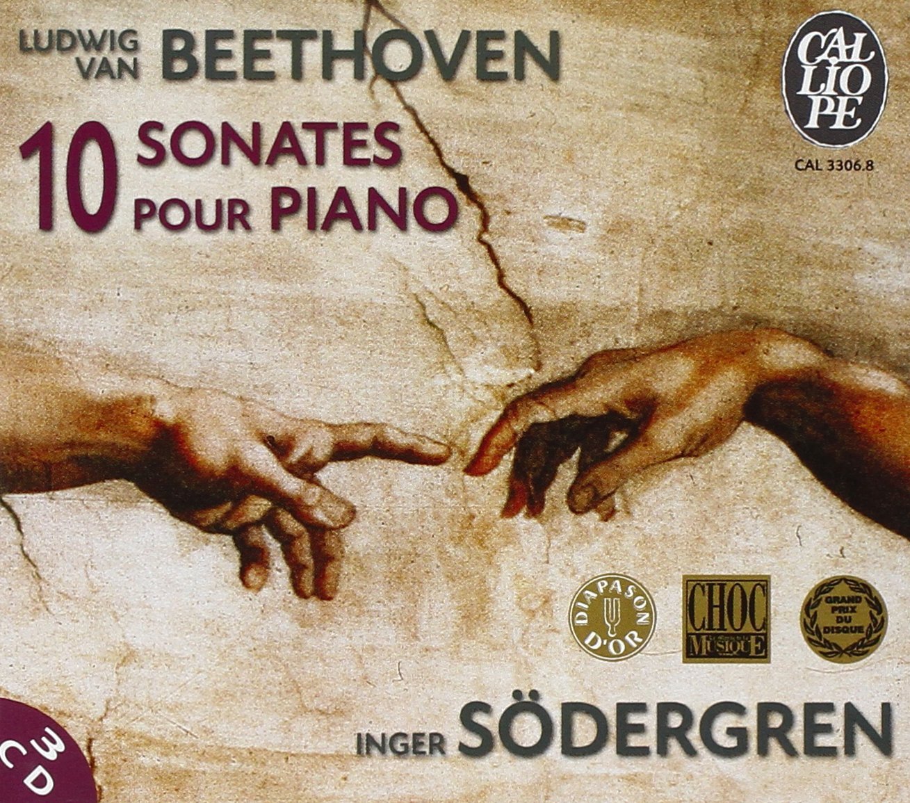 Beethoven : 10 sonates pour piano - Södergren, Inger - CD