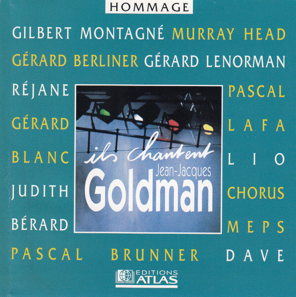 Collectif - Ils chantent jean - Jacques goldman - Collectif - CD