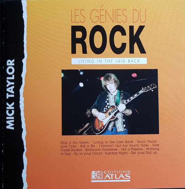 Mick Taylor - Living in the laid back - Mick Taylor - CD