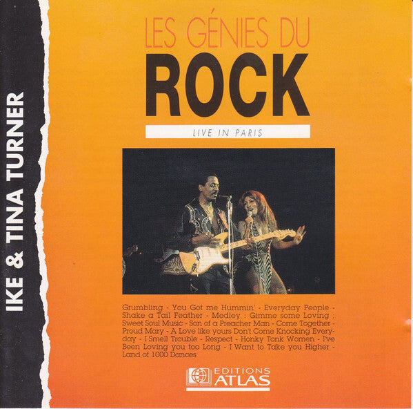 Ike & Tina Turner - Live in paris - Ike & Tina Turner - CD