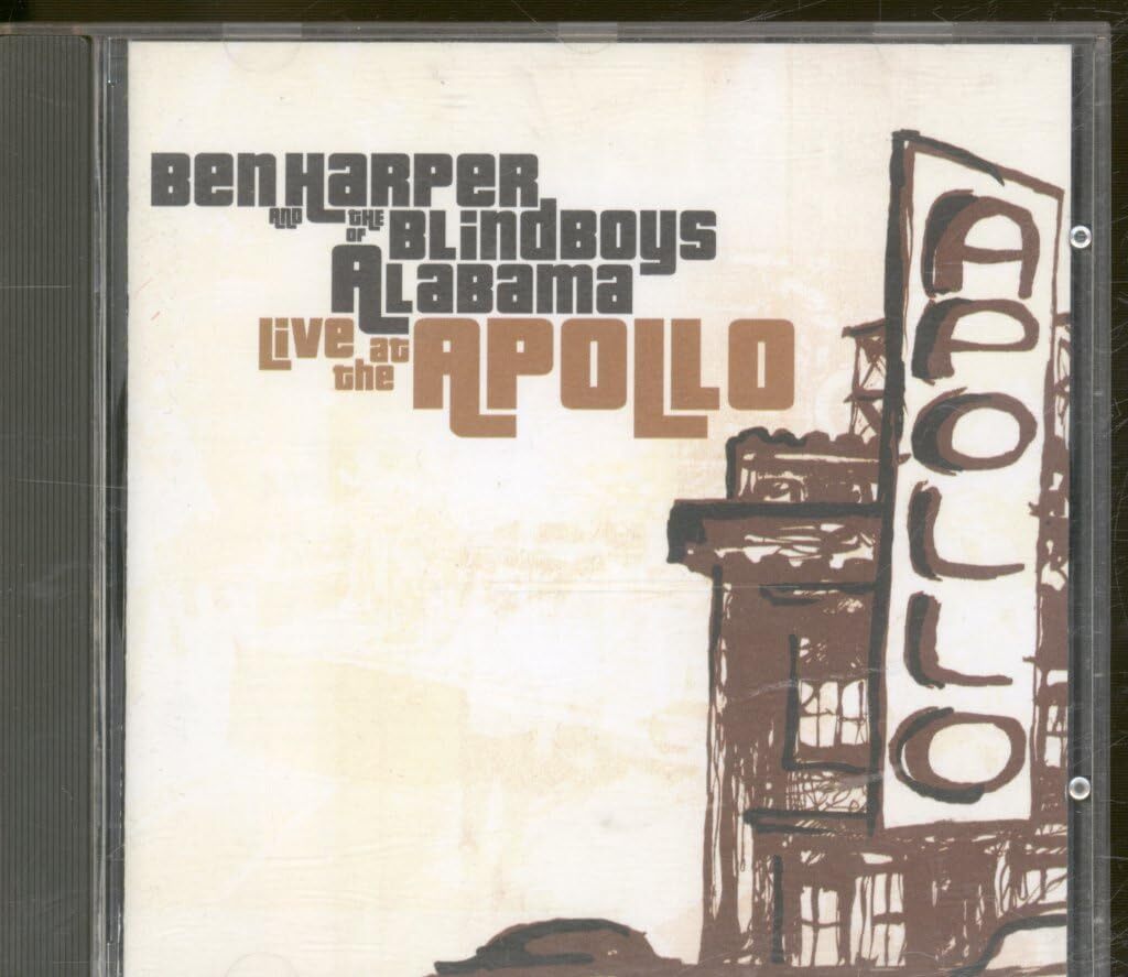 Ben Harper And The Blind Boys Of Alabama - Live at the apollo - Ben Harper And The Blind Boys Of Alabama - CD