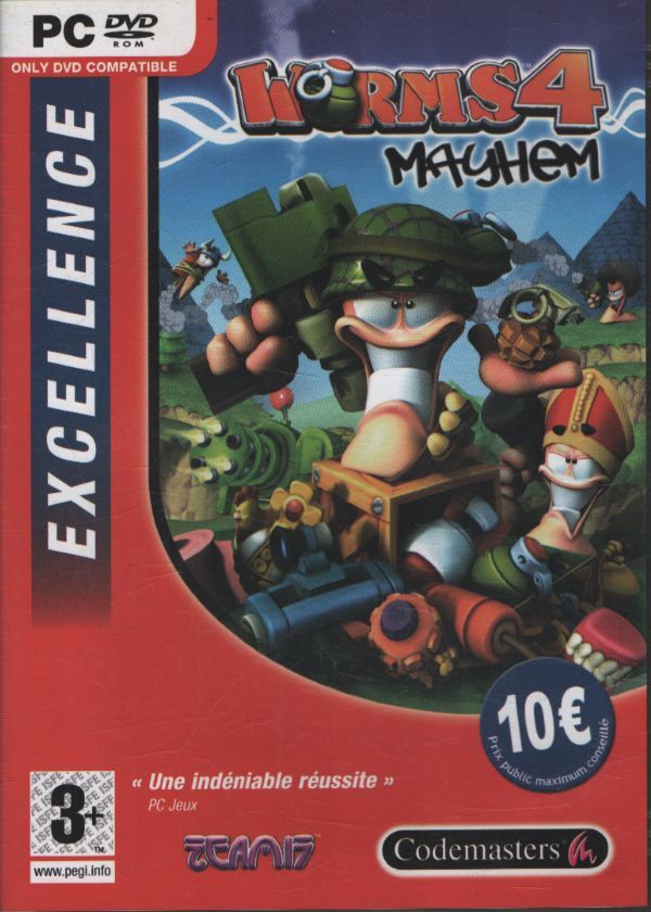 Worms 4 mayhem excellence - - jeuVideo