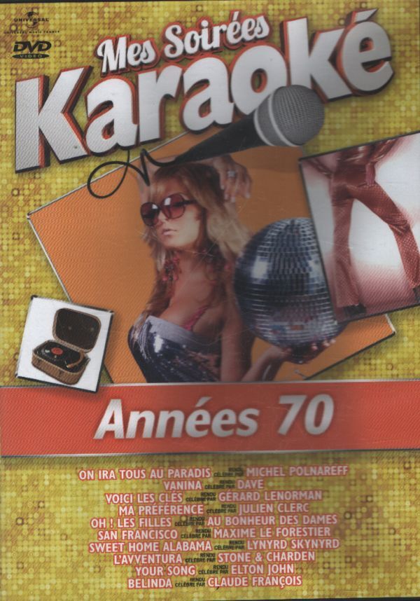 Mes soirées karaoké : Années 70 - XXX - DVD