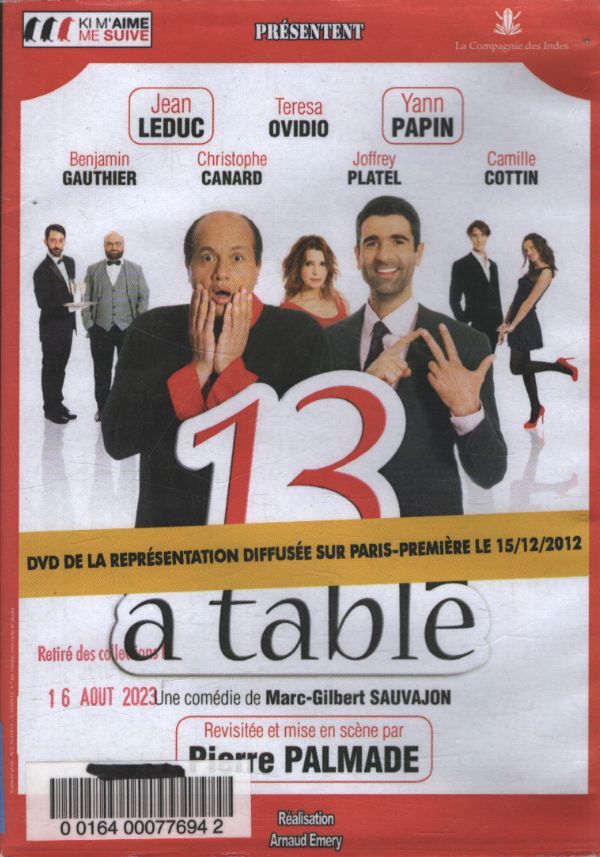 13 à table - Marc-Gilbert Sauvajon - DVD