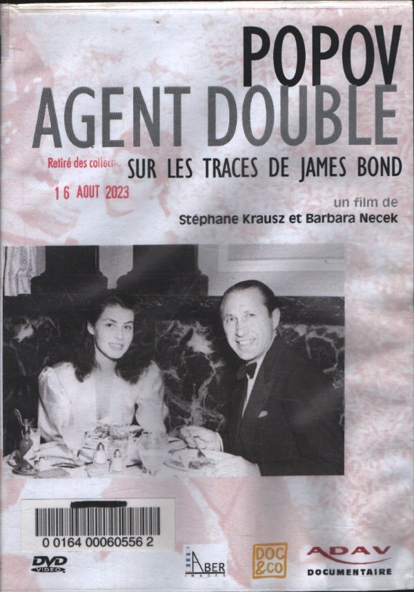 Popov agent double sur les traces de James Bond - Stéphane Krausz, Barbara Necek - DVD