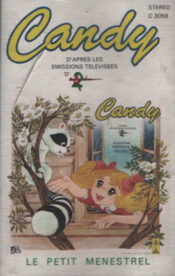 3 aventures de Candy : Le petit ménestrel - Perrette Pradier - Cassette