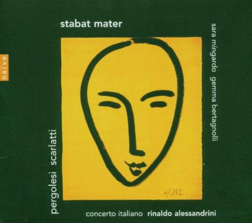 Giovanni Battista Pergolesi, Alessandro Scarlatti, Concerto Italiano, Rinaldo Alessandrini, Gemma Bertagnolli, Sara Mingardo - Stabat Mater - Alessandro Scarlatti, Giovanni Battista Pergolesi, Rinaldo Alessandrini, Concerto Italiano, Gemma Bertagnolli, Sara Mingardo - CD