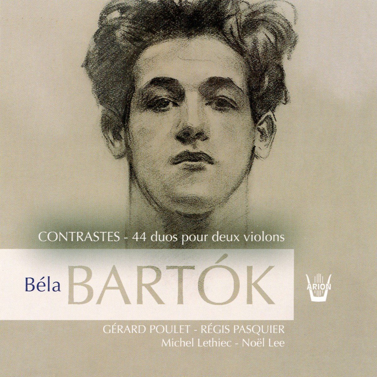 Contrastes - 44 Duos pour Violon - Béla Bartók - CD