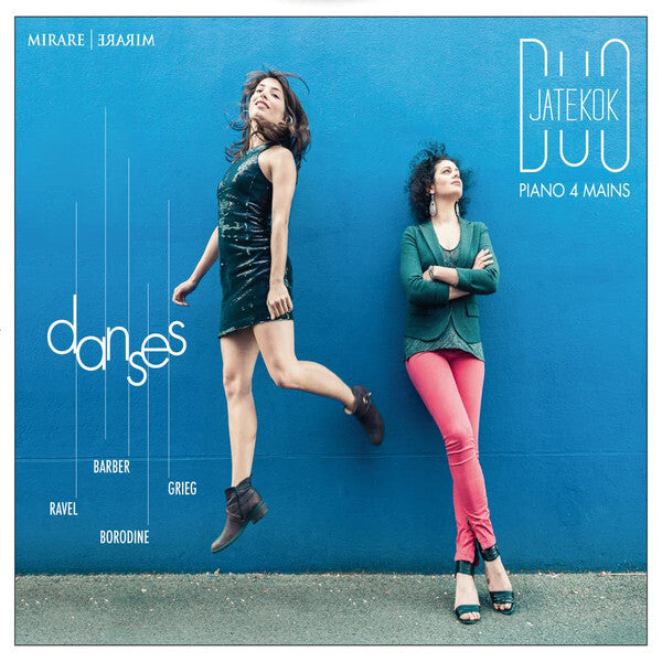 Duo Játékok, Barber*, Ravel*, Grieg*, Borodine* - Danses - Ravel, GRIEG, Borodine, Duo Játékok, Barber - CD