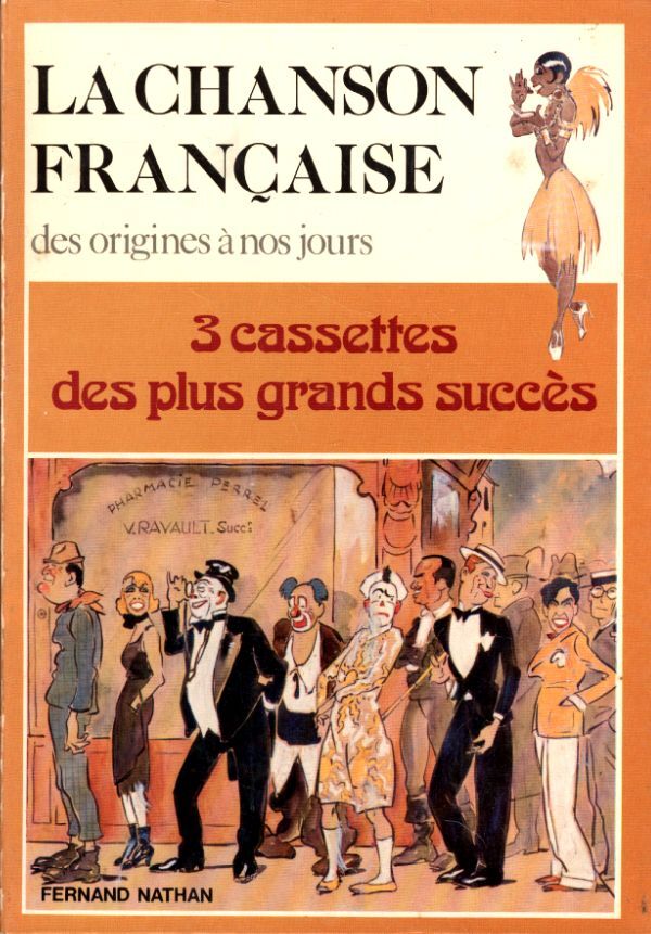La chanson française des origines à nos jours (3 K7) - Collectif - Cassette