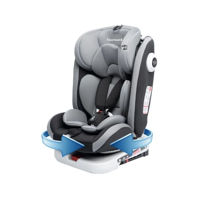 Fourward Siège auto bébé ISOFIX 360° rotatif, 4 angles d'inclinaison, isofix - - Divers