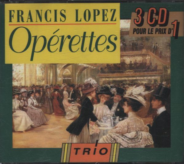 Francis Lopez - Opérettes (3 CD) - Francis Lopez - CD