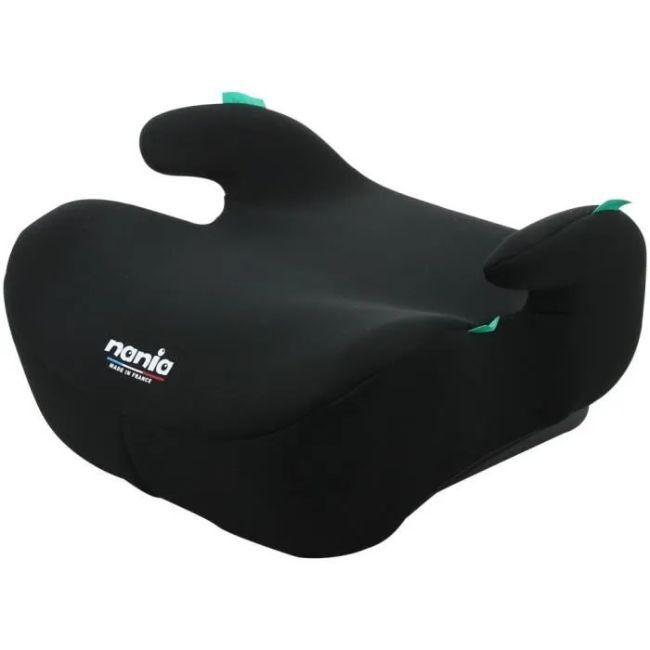 Siège auto réhausseur - NANIA - Bubble - Groupe 3 - 126-150 cm - I-Size - Ceinturé - Noir - - Divers