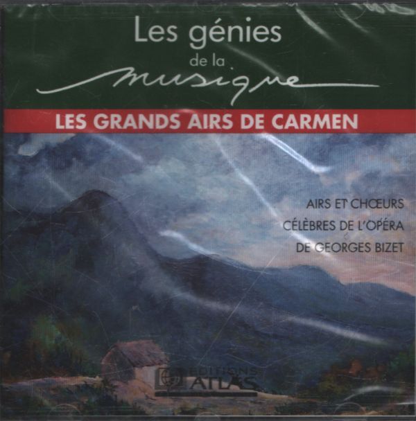 Les génies de la musique n°54 : Les grands airs de Carmen - Bizet - CD