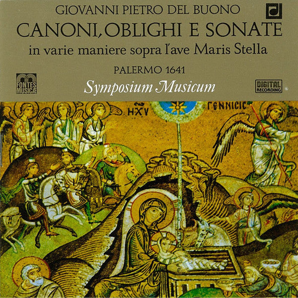 Giovanni Pietro Del Buono, Symposium Musicum - Canoni, oblighi e sonate - Giovanni Pietro Del Buono, Symposium Musicum - CD