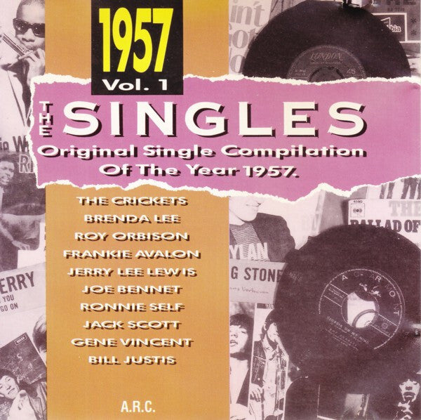 The singles - Original single compilation of the year 1957 vol. 1 - Collectif - CD
